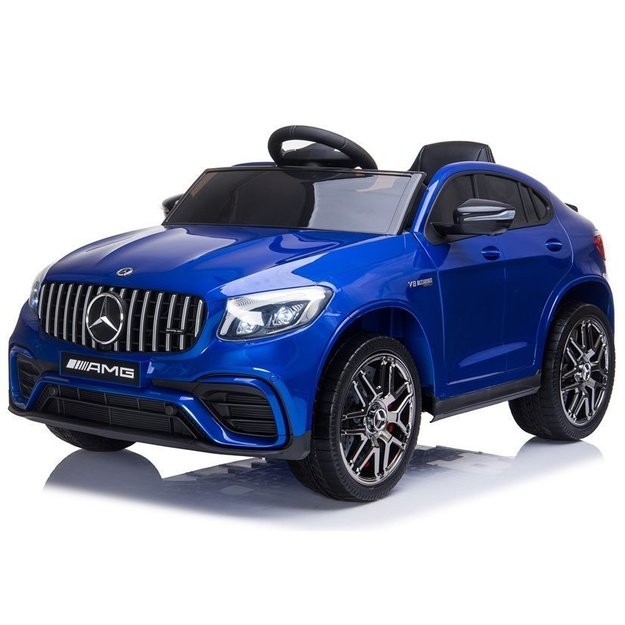 Elektromobilis vaikams Mercedes QLS 4x4, mėlynas