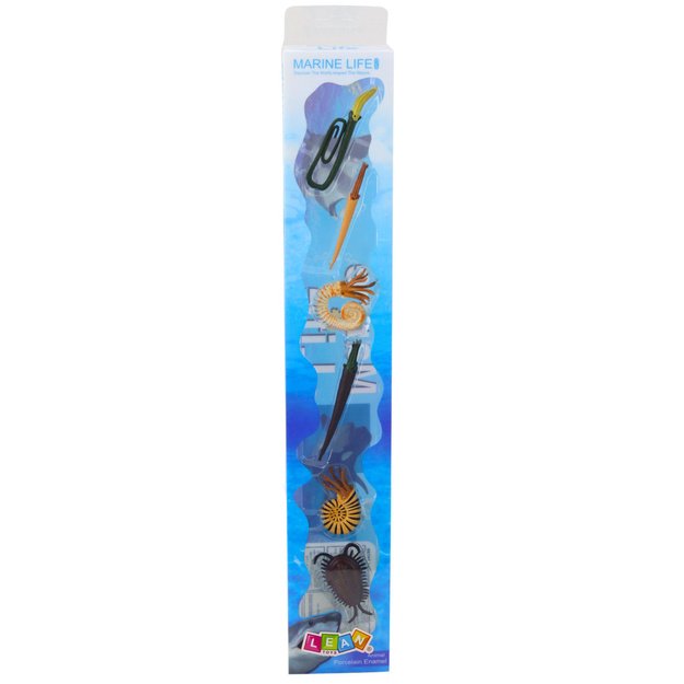 Mini priešistorinių jūros gyvūnų figūrėlių rinkinys 6–9 cm, 6 vnt. 7
