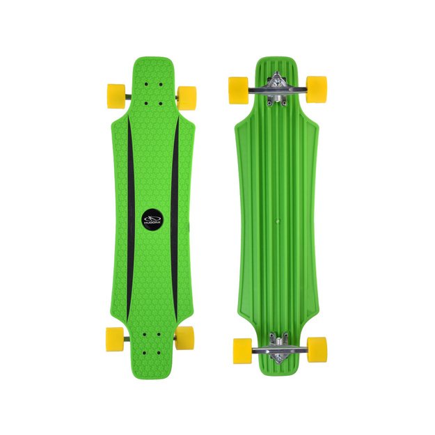 Žalia riedlentė „LONGBOARD“, Hudora  1