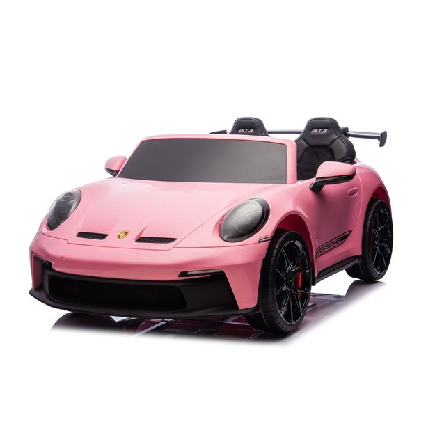 Dvivietis vaikiškas elektromobilis vaikams Porsche GT3 24V, rožinis 1