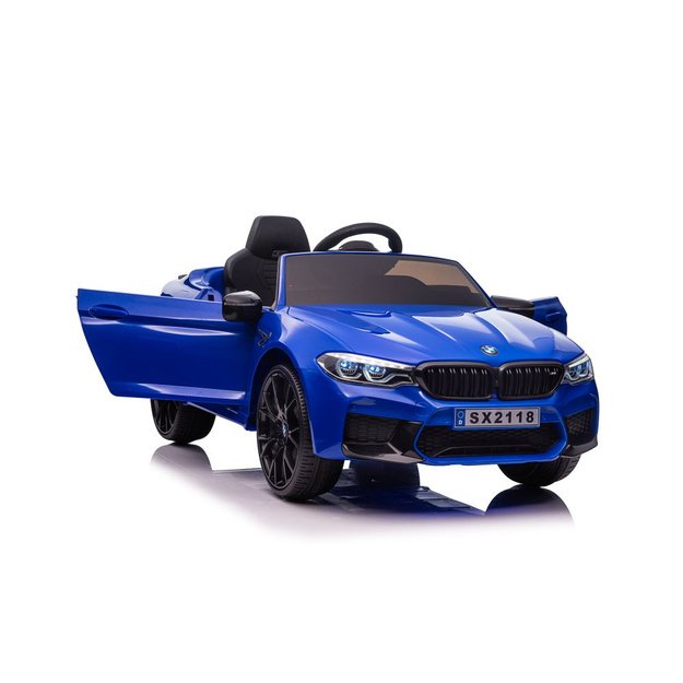 Vienvietis elektromobilis vaikams BMW M5 Drift, mėlynas