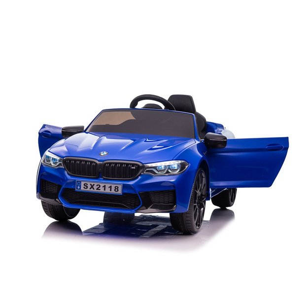 Vienvietis elektromobilis vaikams BMW M5 Drift, mėlynas