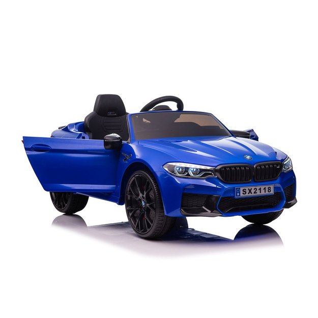 Vienvietis elektromobilis vaikams BMW M5 Drift, mėlynas