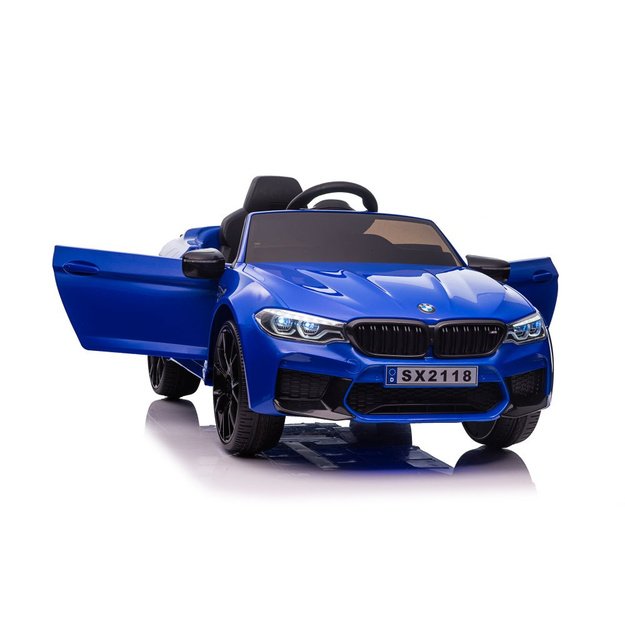 Vienvietis elektromobilis vaikams BMW M5 Drift, mėlynas