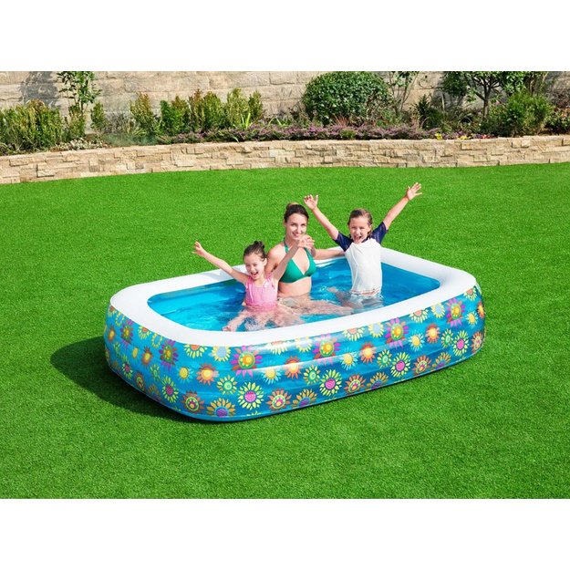 Pripučiamas baseinas vaikams 229x152x56cm, Bestway