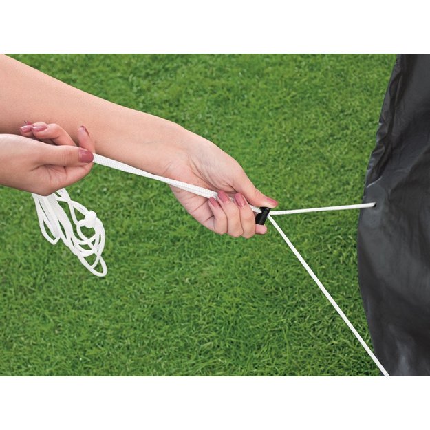 Karkasinio baseino dangtis 488 cm, juodas, Bestway