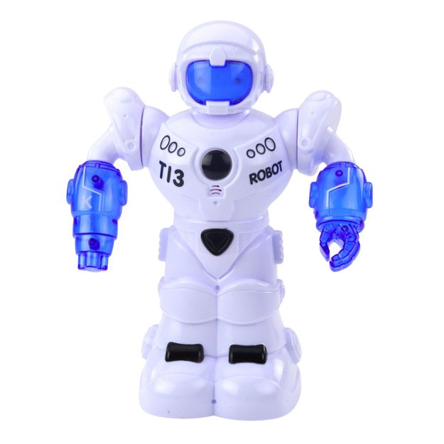 Nuotoliniu būdu valdomas robotas, baltas 1