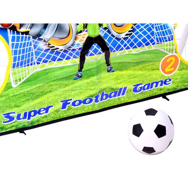 Žaisliniai futbolo vartais su tikslumo sienele