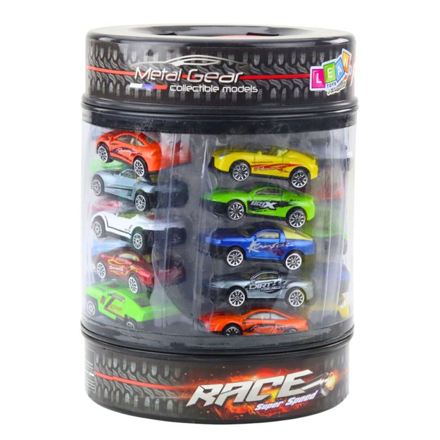 Didelis Resorak automobilių rinkinys vaikams 1:64 3