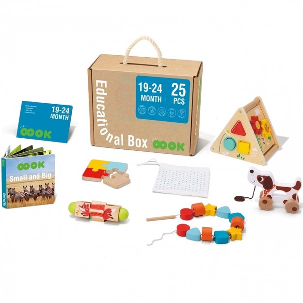 Edukacinė vaikų dėžutė 6in1 nuo 19 mėnesių, Tooky Toy