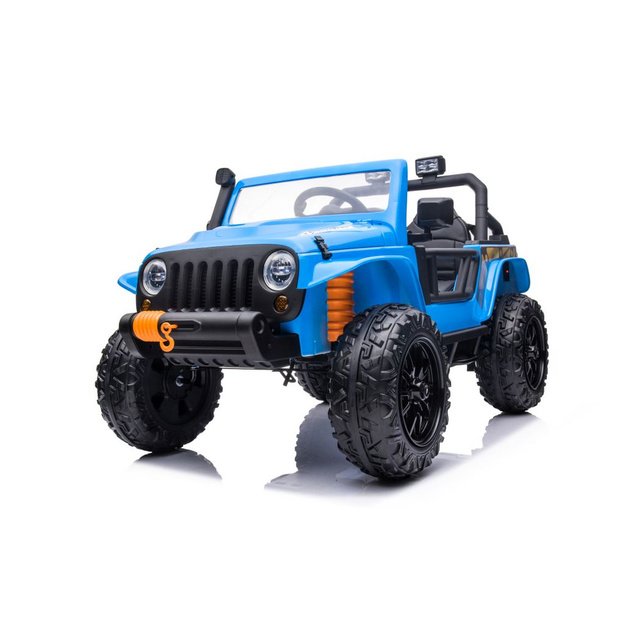 Vienvietis elektromobilis vaikams Jeep Extreme iki 100 kg XB-1118, mėlynas 15