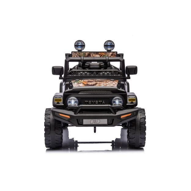 Vienvietis elektrinis visureigis Toyota FJ Black forest 4x4, rudas kamufliažas