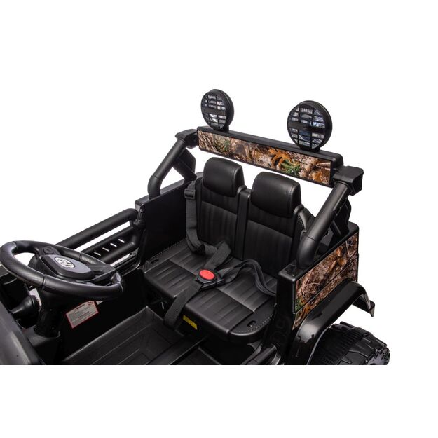 Vienvietis elektrinis visureigis Toyota FJ Black forest 4x4, rudas kamufliažas