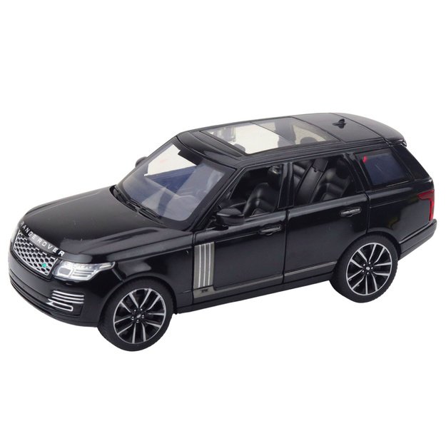 Žaislinis automobilis Range Rover su garso efektais, juodas 1