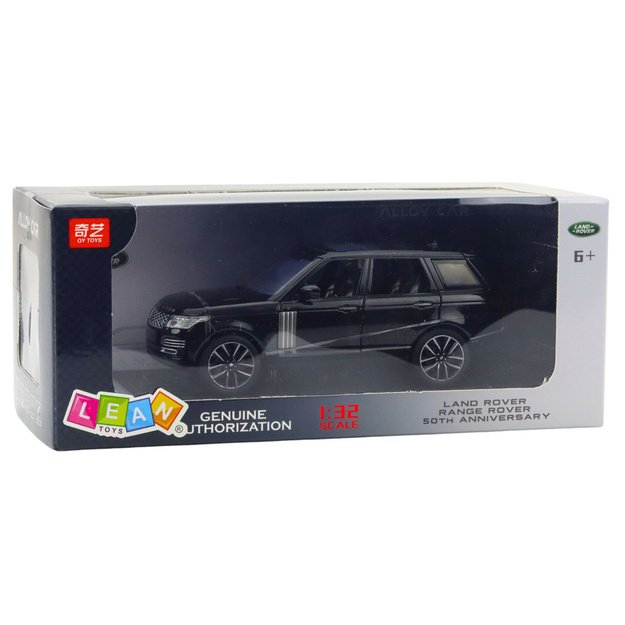 Žaislinis automobilis Range Rover su garso efektais, juodas 3