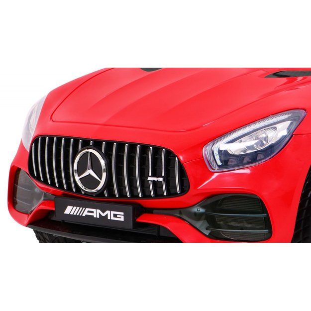 Vienvietis elektromobilis vaikams Mercedes Benz GT, raudonas