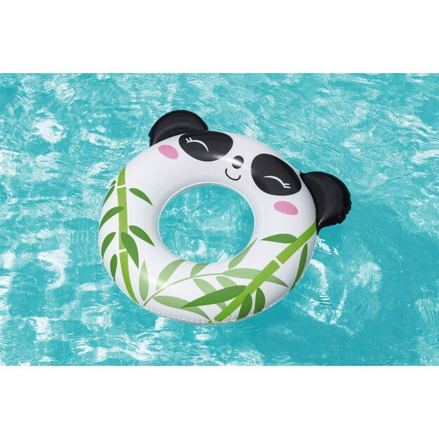 Vaikiškas plaukimo ratas „Panda“ 79x85cm, Bestway