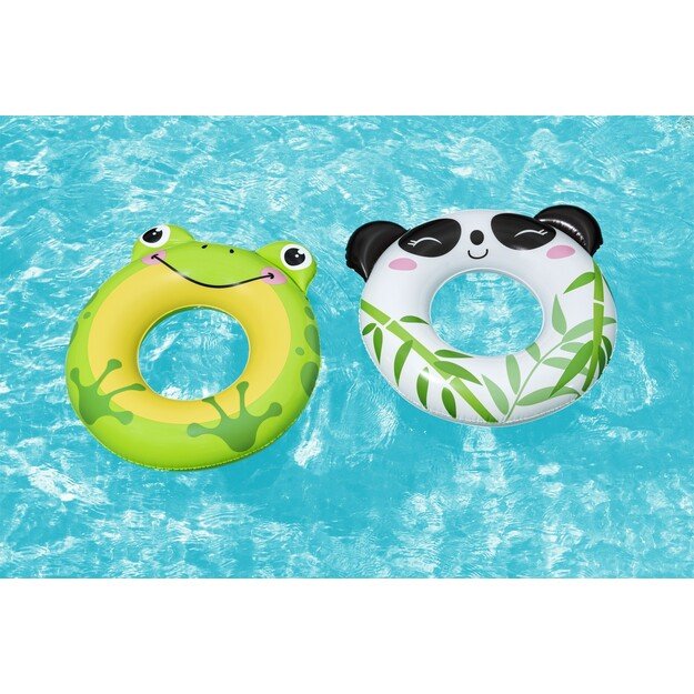 Vaikiškas plaukimo ratas „Panda“ 79x85cm, Bestway