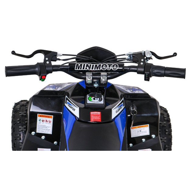 48V Elektrinis 1000W keturratis Highper iki 35 km/h, mėlynas