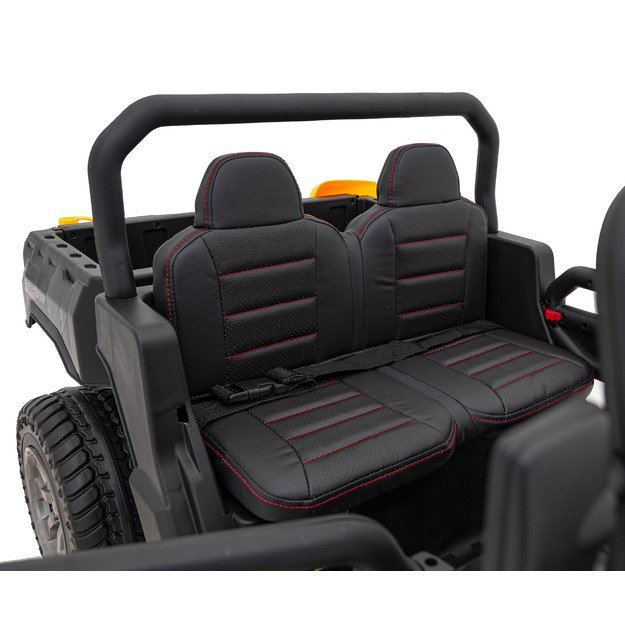 Vaikiškas dvivietis elektrinis bagis 4x4 Speed 900, juodas
