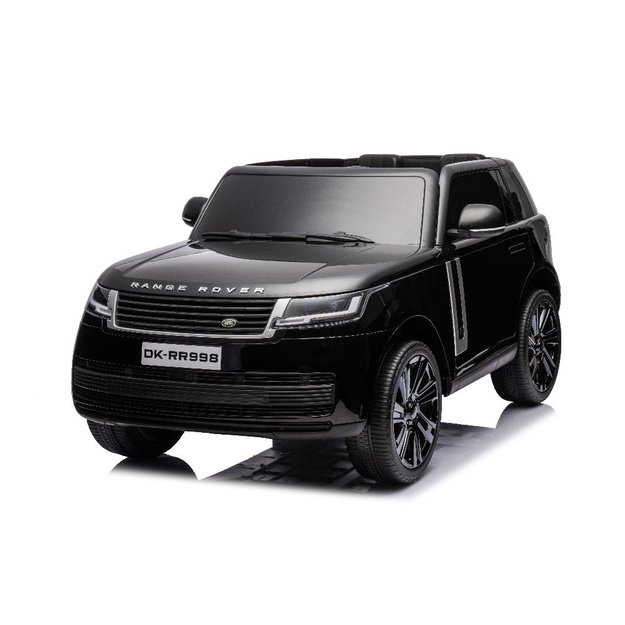 Dvivietis elektromobilis džipas Range Rover DK-RR998, juodas lakuotas