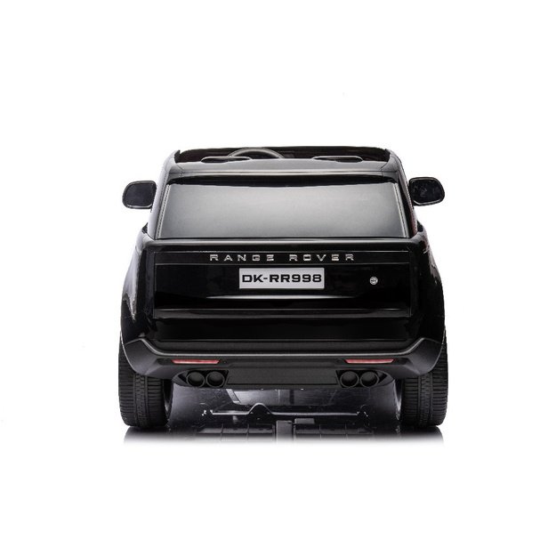 Dvivietis elektromobilis džipas Range Rover DK-RR998, juodas lakuotas