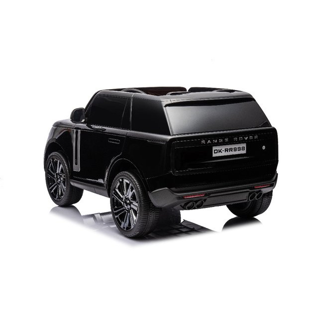 Dvivietis elektromobilis džipas Range Rover DK-RR998, juodas lakuotas