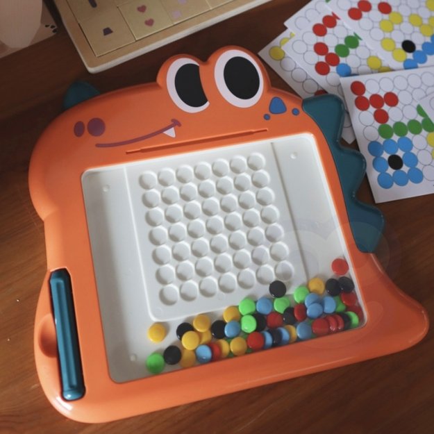 Montessori magnetinė lenta MagPad, WOOPIE, rožinis 4