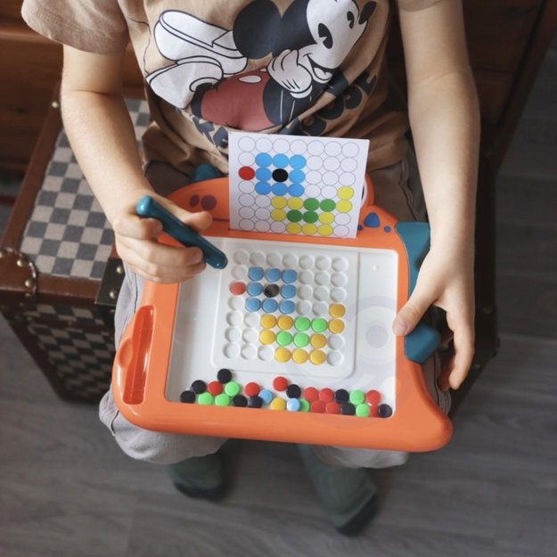Montessori magnetinė lenta MagPad, WOOPIE, rožinis 3