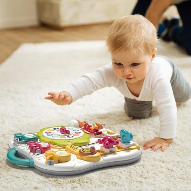 Montessori interaktyvi manipuliacinė lenta vaikams, WOOPIE 1