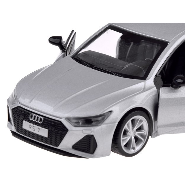 Metalinis Audi RS 7 Sportback automobilis su garso ir šviesos efektais
