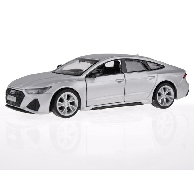 Metalinis Audi RS 7 Sportback automobilis su garso ir šviesos efektais
