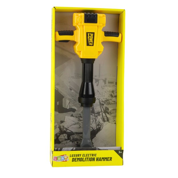 Interaktyvus pneumatinis griovimo plaktukas vaikams, geltonas 2