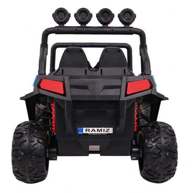Dvivietis elektromobilis 4x4 bagis Grand Buggy, mėlynas