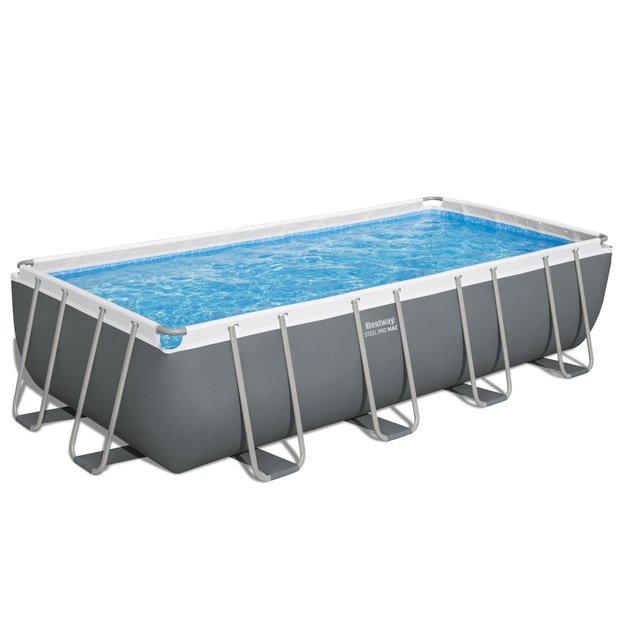 Karkasinis sodo baseinas 549x274x122 cm SteelPRO, BESTWAY