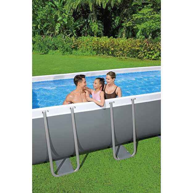 Karkasinis sodo baseinas 549x274x122 cm SteelPRO, BESTWAY