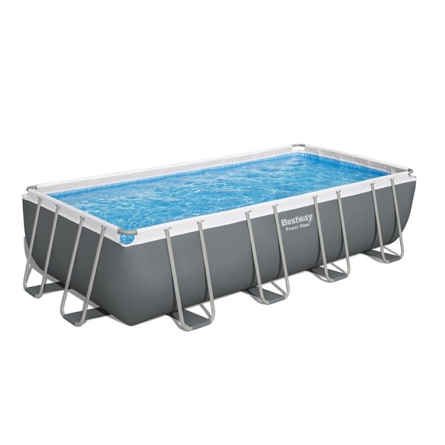 Karkasinis sodo baseinas 549x274x122 cm SteelPRO, BESTWAY