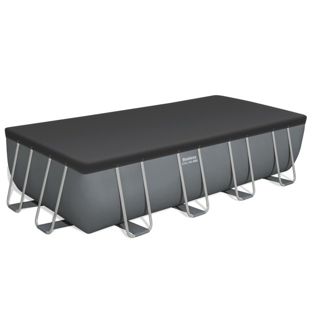 Karkasinis sodo baseinas 549x274x122 cm SteelPRO, BESTWAY