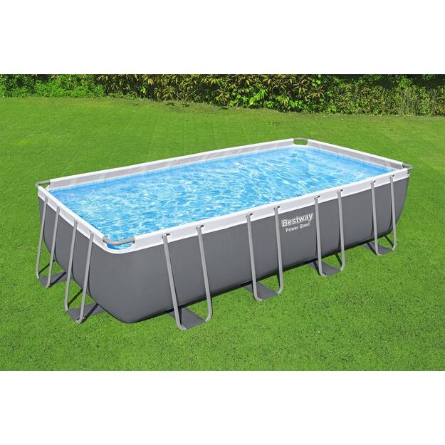 Karkasinis sodo baseinas 549x274x122 cm SteelPRO, BESTWAY