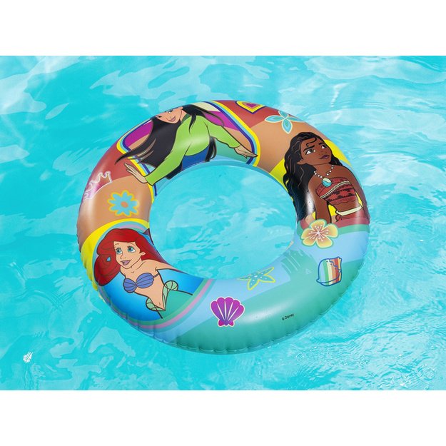 Pripučiamas plaukimo ratas 56 cm, princesės, Bestway