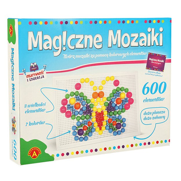 Smeigtukų dėlionės rinkinys, 600vnt., Alexander