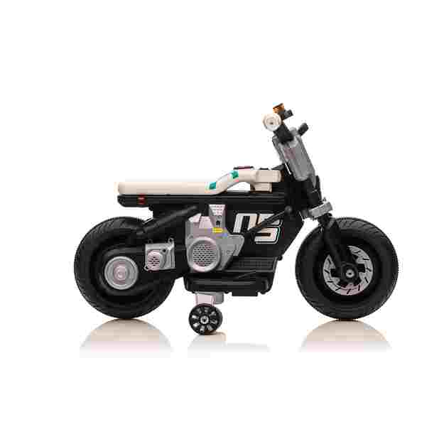 Vaikiškas elektrinis motociklas Future 88, baltas