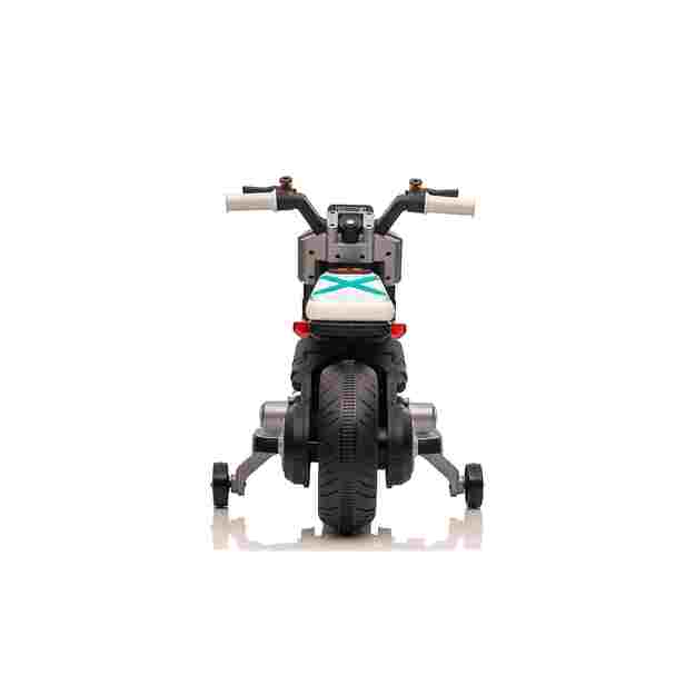Vaikiškas elektrinis motociklas Future 88, baltas