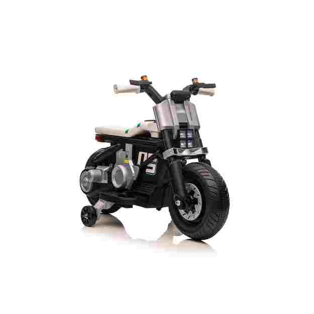 Vaikiškas elektrinis motociklas Future 88, baltas