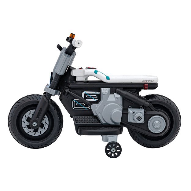 Vaikiškas elektrinis motociklas Future 88, baltas