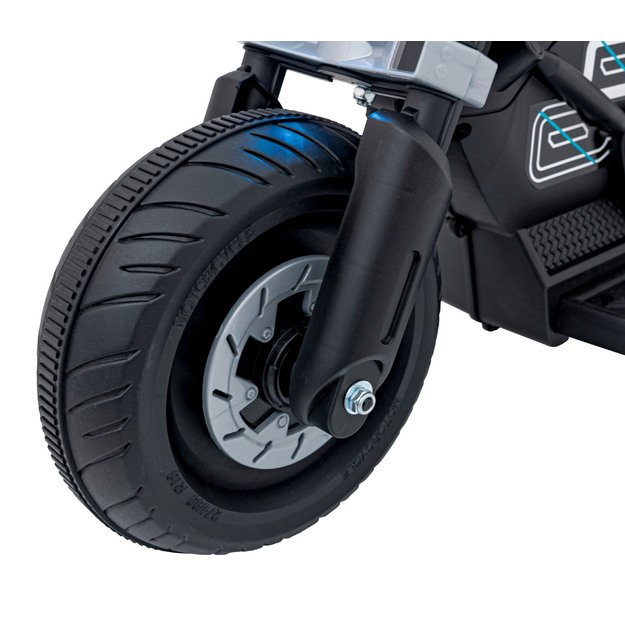 Vaikiškas elektrinis motociklas Future 88, baltas
