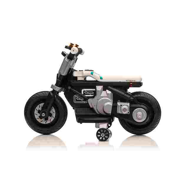 Vaikiškas elektrinis motociklas Future 88, baltas