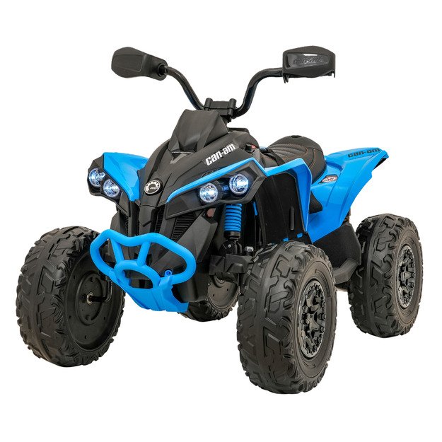 Vienvietis elektrinis keturratis vaikams Maverick ATV, mėlynas