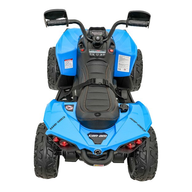 Vienvietis elektrinis keturratis vaikams Maverick ATV, mėlynas