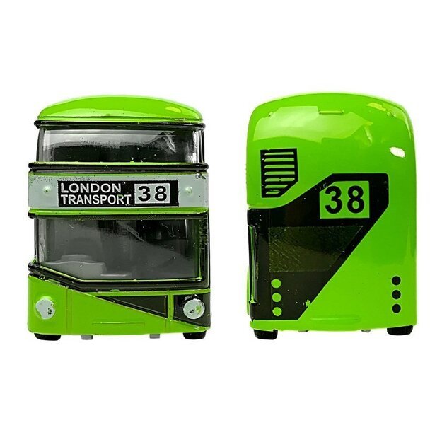 Mažas dviaukštis autobusas,4 spalvos